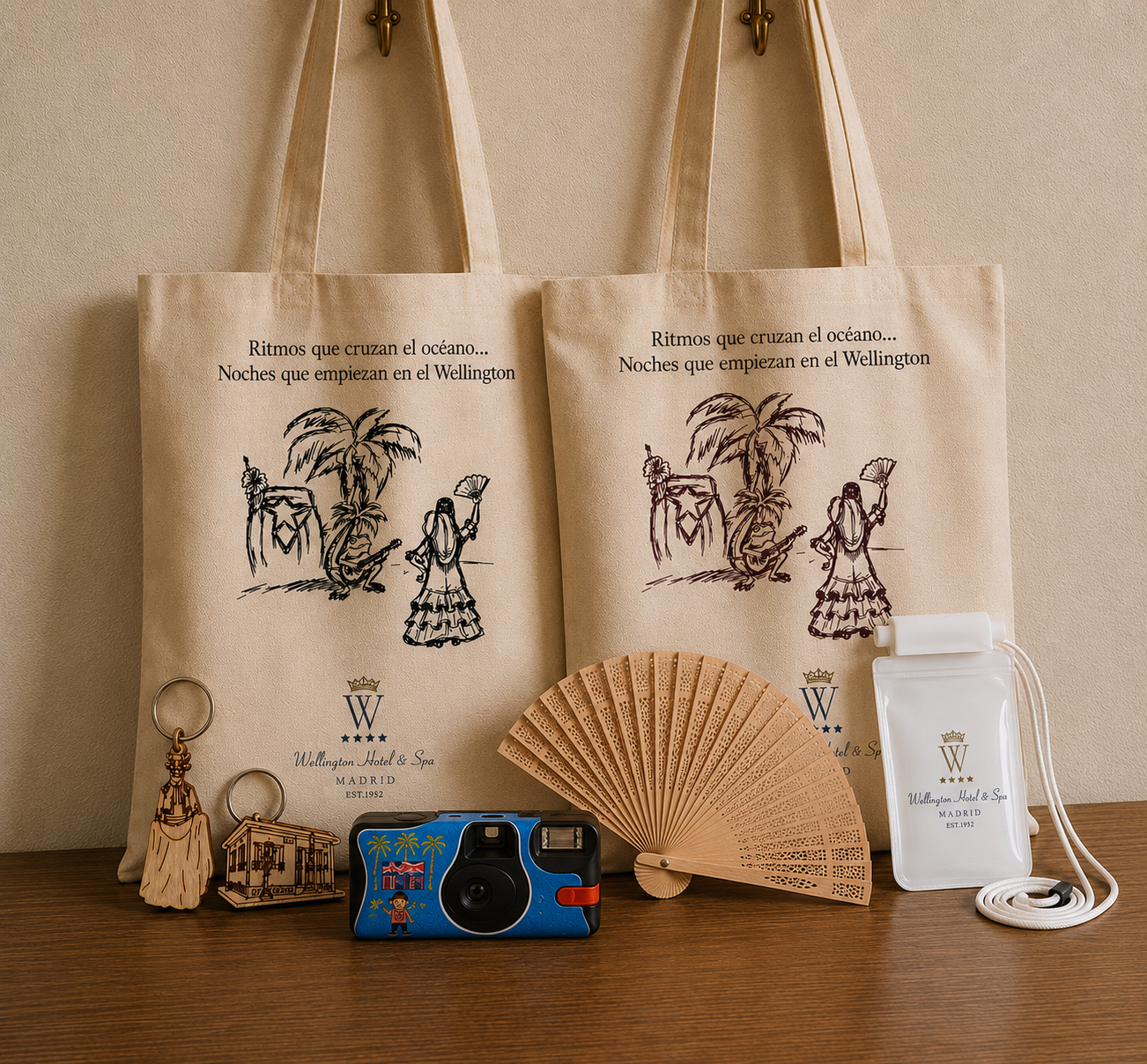 Bad Bunny concert kit — Hotel Wellington Madrid